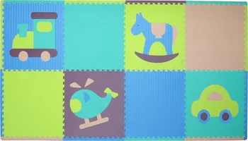 Baby Great pěnové puzzle SX klučičí hračky 8 dílků