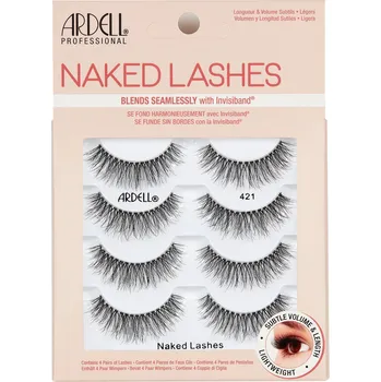 Umělé řasy Ardell Naked Lashes 421 Black 4 ks