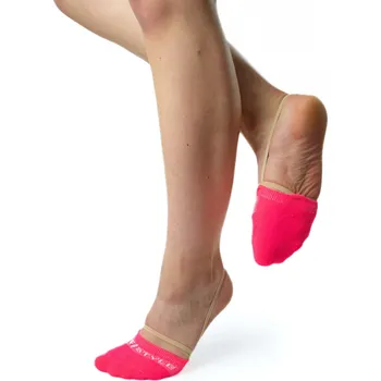 Dámská fitness obuv Gymnastické ťapky VFstyle fluo růžové Velikost: S (32-35)