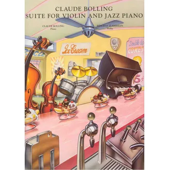 Suite for Violin and Jazz Piano by Claude Bolling - SET (violin, piano, bass, drums)