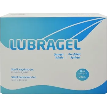 Lubrikační gel Lubragel Lubrikační gel s lidokainem 25x 11 ml