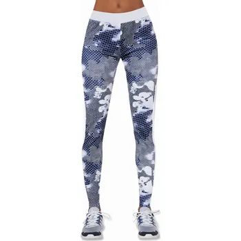 Dámské legíny Glara Funkční sportovní legíny síťované vsádky na nohavicích 675040