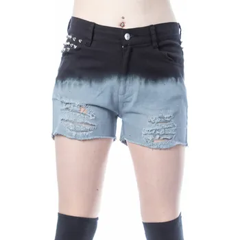 Dámské kraťasy kraťasy dámské VIXXSIN - GAIA - BLACK/GREY