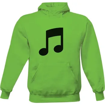 Pánská mikina Pánská mikina s kapucí s potiskem mikina noty pánské