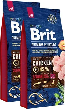 Krmivo pro psa Brit Premium by Nature Senior L/XL Chicken
