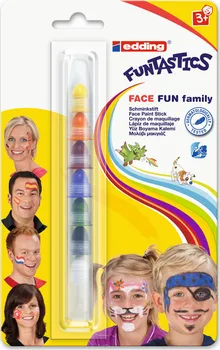 Speciální výtvarná barva Edding Funtastic Face Fun Family 7 barev