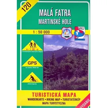 Turistická mapa: Malá Fatra: Martinské hole 1:50 000 - VKÚ [SK] (2002)