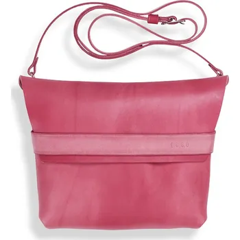 Eggo Mauss dámská kožená kabelka Starorůžová
