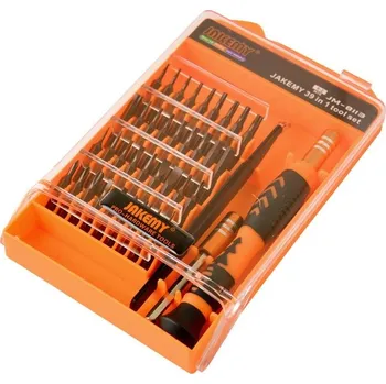 Šroubovák Šroubovák se sadou vyměnitelných bitů a pinzeta JM-8113