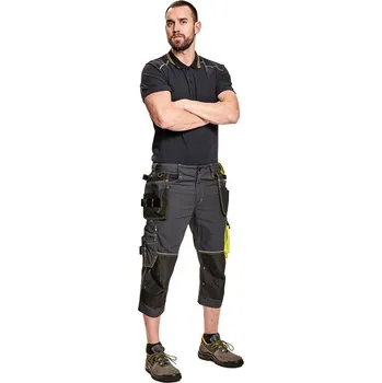 pracovní kraťasy KNOXFIELD 320 3/4 kalhoty antra/oranž 60