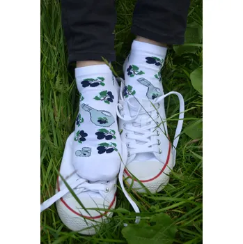 Dámské ponožky Kotníkové ponožky Trnky a slivovice Velikost: EU 39-42