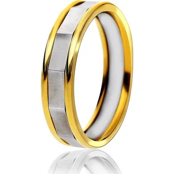 Souprava šperků MPM Snubní ocelový prsten z chirurgické oceli Wedding ring 6548 B - size 61