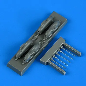 Plastikový model Quickboost 1/72 Bf 109G-6/R6 cannon pods (TAM)