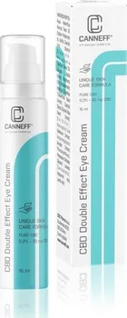 Péče o oční okolí Canneff Balance CBD Double Effect Eye Cream oční krém pro korekci tmavých kruhů a vrásek 15 ml
