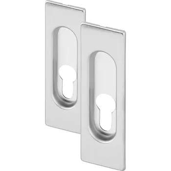 Stavebniny AC-T Servis ACT MUŠLE HR - PZ pro posuvné dveře (matný chrom)