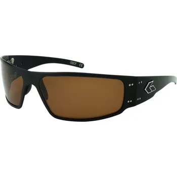 Gatorz® Eyewear Sluneční brýle Magnum Polarized Gatorz®, Barva: Černá, Čočky: Brown Polarized