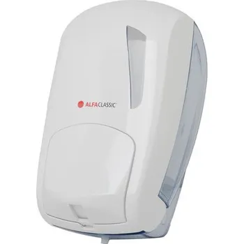 Dávkovač mýdla AlfaClassic Dávkovač pěnového mýdla, 0,5l, AC, plast, bílý, LINEA