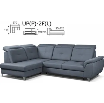 MEBLOSOFT Sedací souprava SIMONE UP+2F