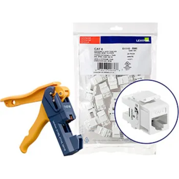 Patch panel 5G110-JE5 Nestíněný modul RJ45 eXtreme Quickport, kat.5E, IDC svorky, černý - balení 150ks