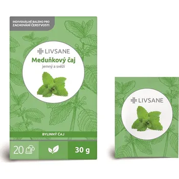 Čaj LIVSANE Čaj meduňkový 20 sáčků