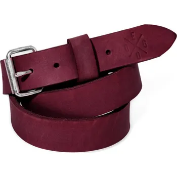 Opasek Eggo Murdock M kožený pásek Červená