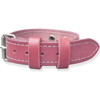 Obojek pro psa Eggo Lorenz malý kožený obojek pro psy Starorůžová