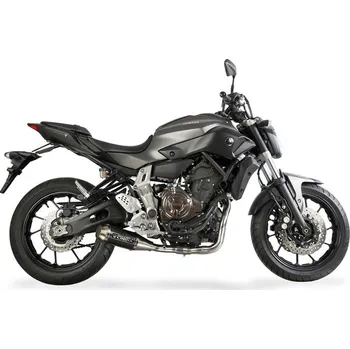 Výfuk pro motocykl Laděný výfuk SPEEDPRO COBRA Full Systém Svody + koncovka CS1R carbon underengine Yamaha MT-07 + Tracer 2013-2016, skladem