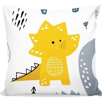 Povlečení Matějovský povlak na polštář Dinosauři 40x40cm bavlna deluxe