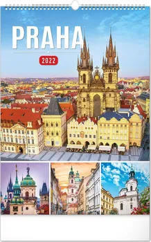 Kalendář Presco Group Nástěnný kalendář Praha 2022