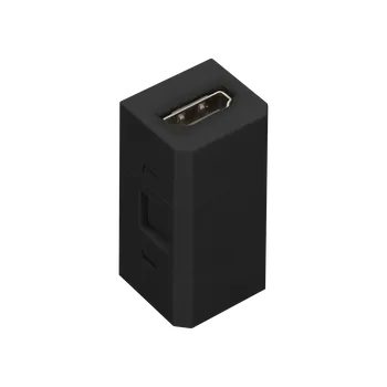 Elektrická zásuvka Modul HDMI černý pro vestavnou zásuvkou lištu KZAS 00035 (indukční bezdrátová nabíječka)