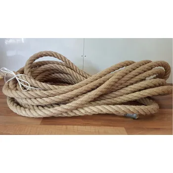 Železářství Jutové lano 24 mm (Přírodní lano - juta 24 mm)