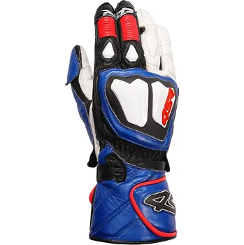 Moto rukavice Rukavice 4SR Stingray Race Spec Blue Velikost: L