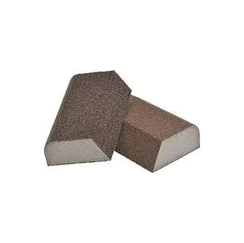 Brusný papír SMIRDEX 920 Brusná houbička 4x4 zkosená - medium