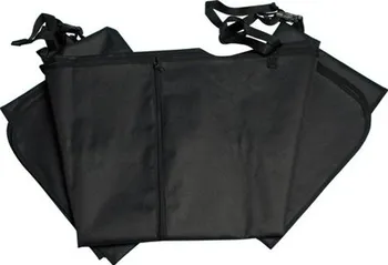 Ochranný autopotah Lampa Ochranná deka pro psa do auta 145 x 150 cm černá