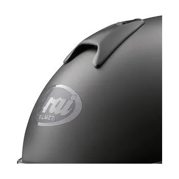 Helma na motorku Arai Přední větrák ARAI A-C front 2, Frost Black - pro přilby Arai CHASER-V Černá