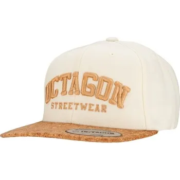 Kšiltovka Octagon Snapback Octagon Cork White