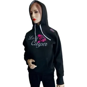 Dámská mikina R-SPEKT Mikina S Kapucí Lady Carper black Velikost S