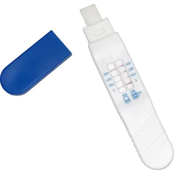 Alkohol tester Safecare Drogový test Saliva 6/1 (AMP, MET, BZO, COC, OPI, THC) expirace 04/2027