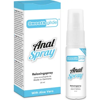 Smoothglide Anal Relaxingspray znecitlivující 20 ml Lubrikační gel Smoothglide Anal Relaxingspray znecitlivující 20 ml
