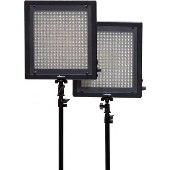 Studiové světlo Reflecta set 2x RPL 306, stojany a taška