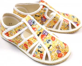 Dívčí bačkory Bačkory Jonap barefoot žluté EUR 28