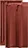 Bramac Granát 13 260 x 428 mm, engoba měděná