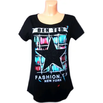 Dámské tričko Benter Barva: Černá, Velikost: XXL