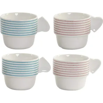 Sada 4 hrnků \"NEW BONE\" ve stojanu/200ml 200 ml 4 ks