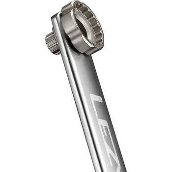 Klíč na kazety + Hollowtech, Lezyne CNC Rod Hi Polish Silver