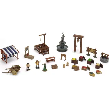 Příslušenství k deskovým hrám WizKids WarLock Tiles: Accessory - Marketplace