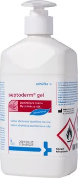 Dezinfekce Schülke & Mayr Septoderm Gel s dávkovačem 500 ml