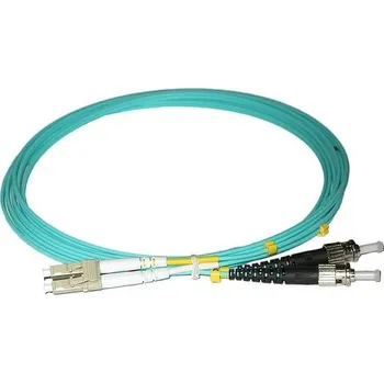 Síťový kabel XtendLan FOP-LCST-D-1-50-OM3 FO patch LC-ST, 50/125 duplex OM3 , LS0H, 1m