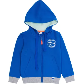 Chlapecká mikina Chlapecká mikina - Winkiki WKB 01751, modrá Barva: Modrá, Velikost: 98