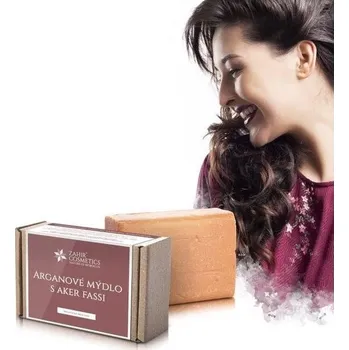 Mýdlo Marocké tělové Arganové mýdlo s Aker fassi